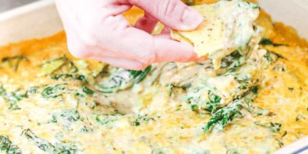 chipotle spinach dip